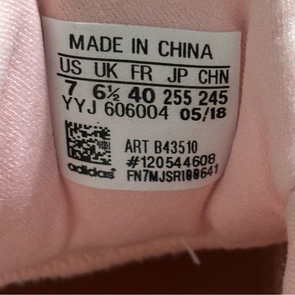 Women’s Adidas Ultraboost 1.0 pink sneakers - Picture 7 of 12